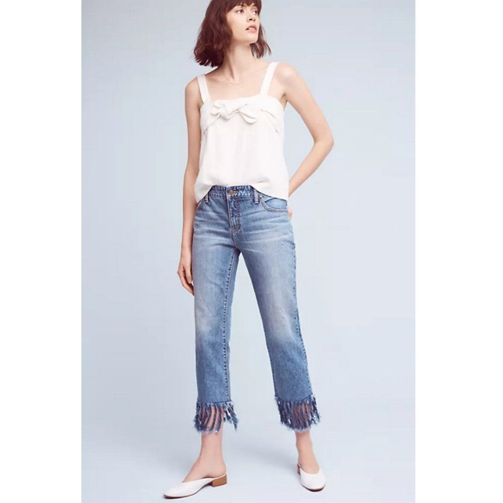 Pilcro x Anthropologie Sz. 27 Hyphen Boyfriend Jeans Festival